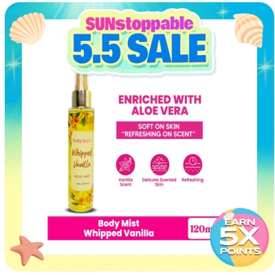 PRETTY SECRET - Body Mist Whipped Vanilla 120ml