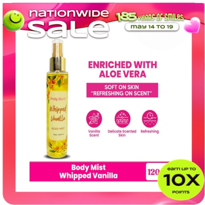 PRETTY SECRET - Body Mist Whipped Vanilla 120ml