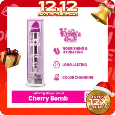 PRETTY SECRET Hydrating Magic Lipstick - Cherry Bomb 3.5g