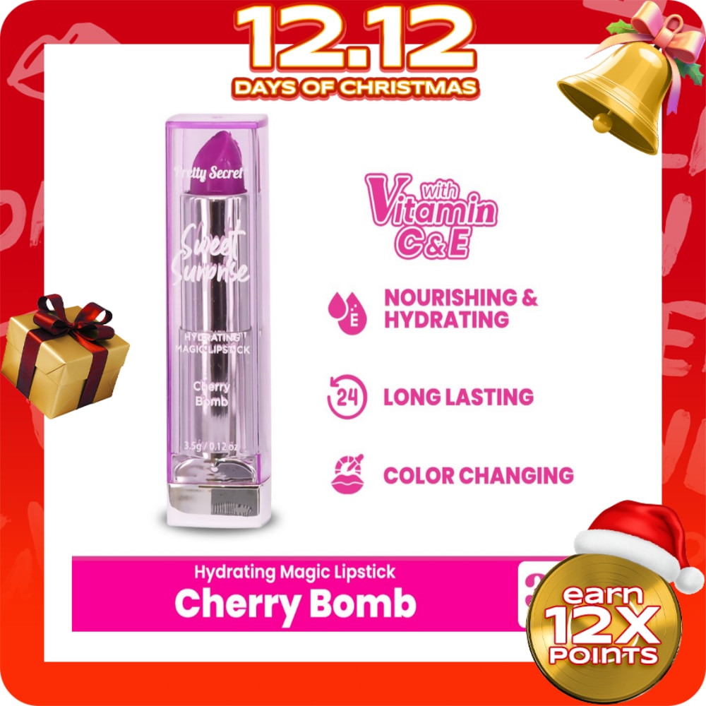 Hydrating Magic Lipstick - Cherry Bomb 3.5g