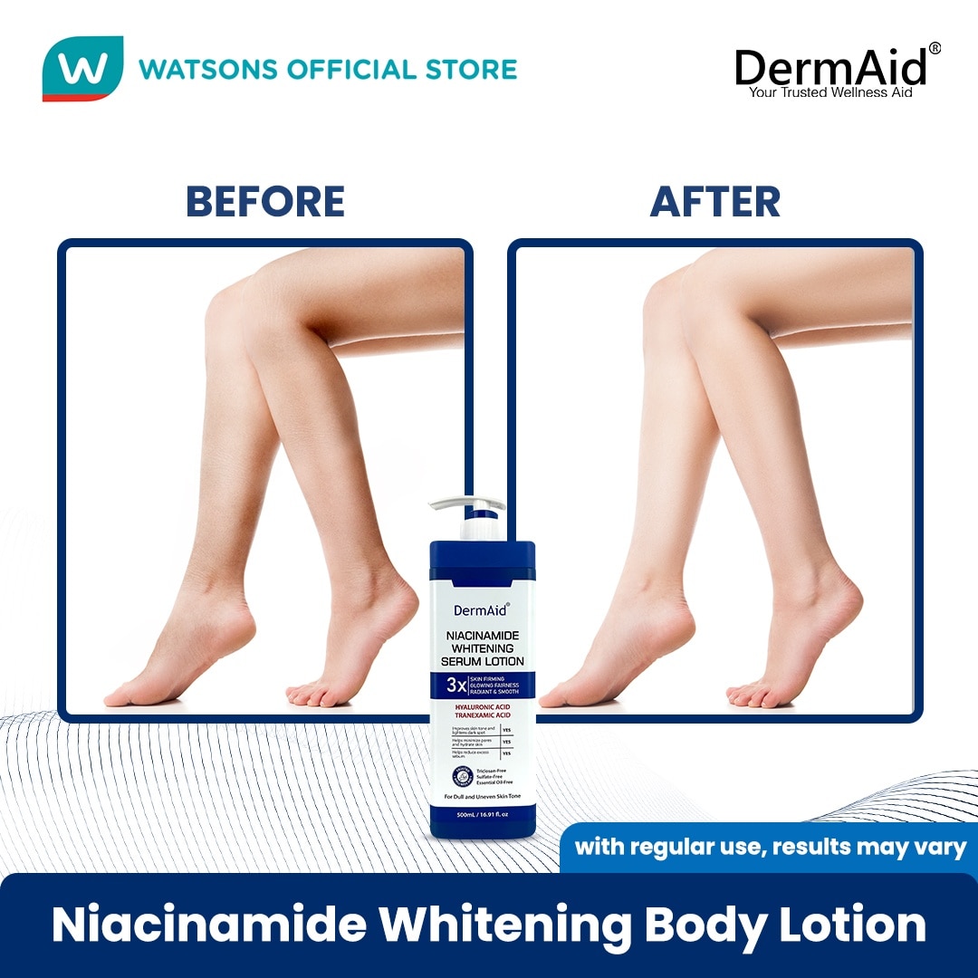 DERMAID Niacinamide Whitening Body Lotion 500ml