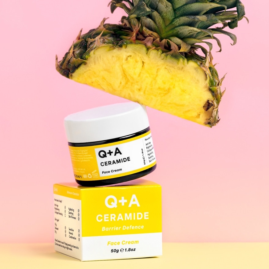 Q + A Ceramide Barrier Defense Face Cream 50g