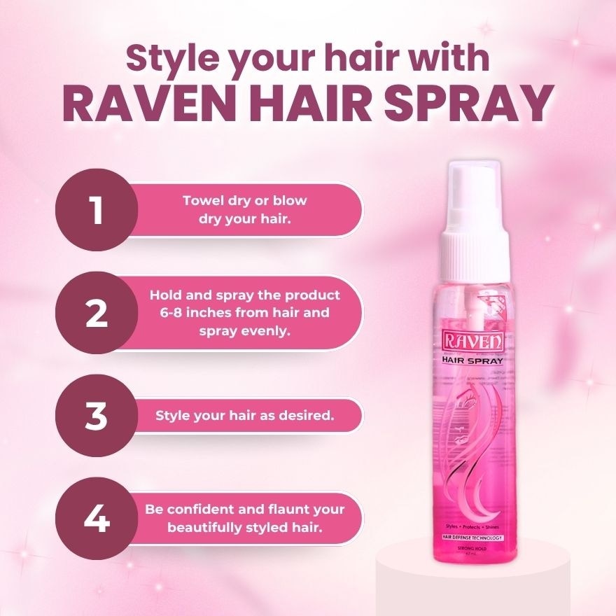 RAVEN Hair Spray 60ml