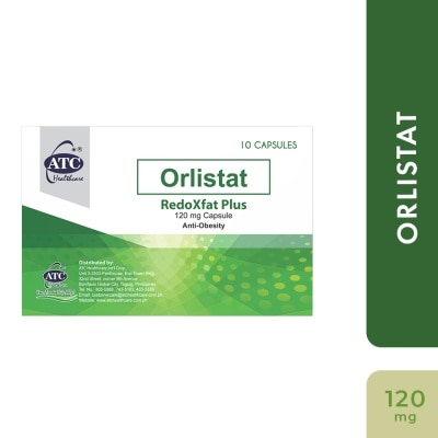 ATC HEALTH ATC HEALTH Redoxfat Plus Orlistat 10s x 120mg