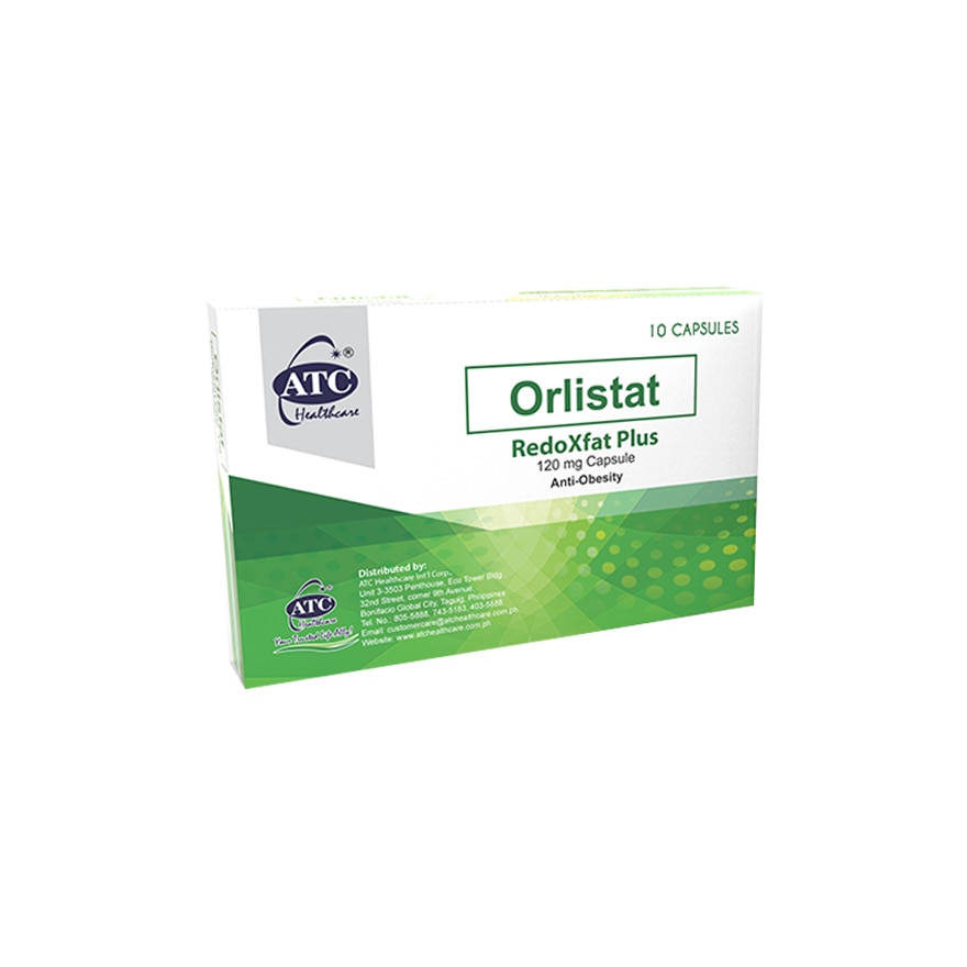ATC HEALTH Redoxfat Plus Orlistat 10s x 120mg