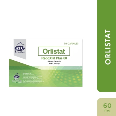 ATC HEALTH ATC HEALTH Redoxfat Plus 60 Orlistat 10s x 60mg