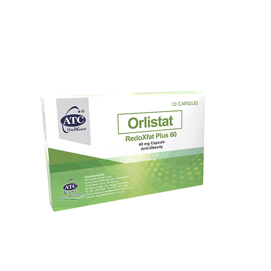 ATC HEALTH Redoxfat Plus 60 Orlistat 10s x 60mg