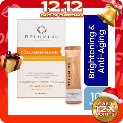 RELUMINS Collagen Blend Pineapple 10 Sachets