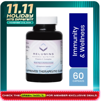 RELUMINS Vitamin C Complex 60 Vegetarian Capsules image