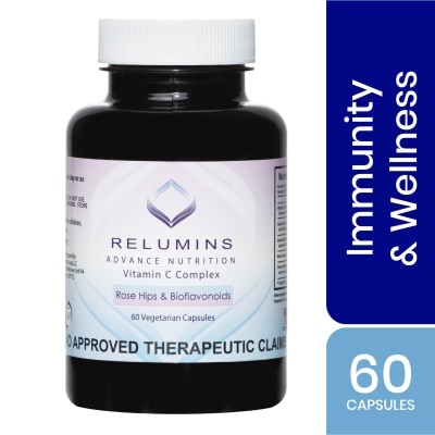 RELUMINS Vitamin C Complex 60 Vegetarian Capsules