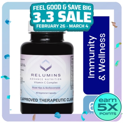 RELUMINS Vitamin C Complex 60 Vegetarian Capsules