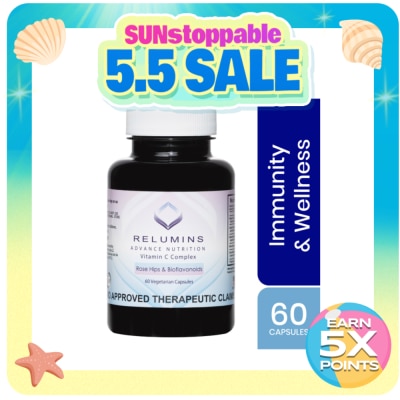 RELUMINS - Vitamin C Complex 60 Vegetarian Capsules
