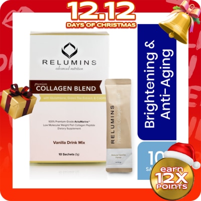RELUMINS Collagen Blend Vanilla 10 Sachets