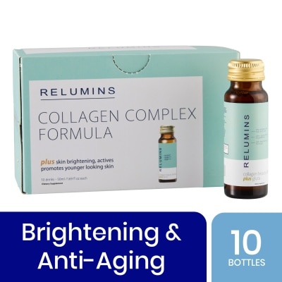 RELUMINS Collagen Complex Formula - Apple Flavor 50ml 10 Bottles