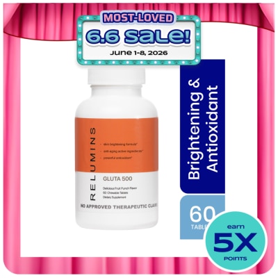 RELUMINS - RELUMINS Gluta 500 Dietary Supplements 60 Chewable Tablets