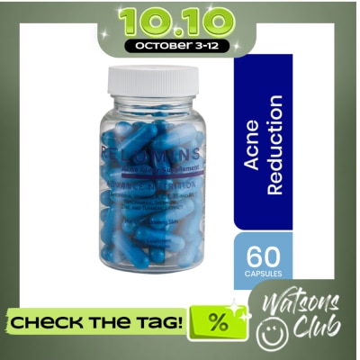RELUMINS RELUMINS Acne Clear Supplement For Clear Glowing Skin Dietary Supplement 60 Capsules image