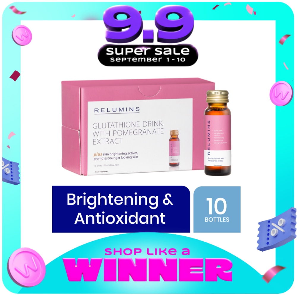 RELUMINS Glutathione Drink Pomegranate Flavor 50ml image