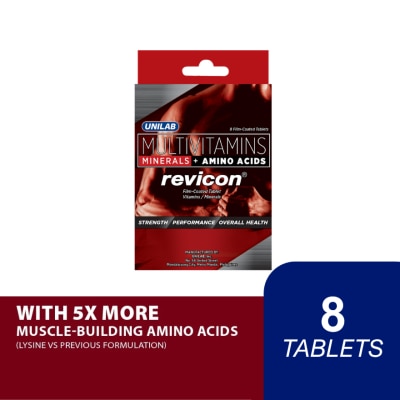 REVICON - REVICON Vitamins/Mineral Film-Coated Tablet 8s
