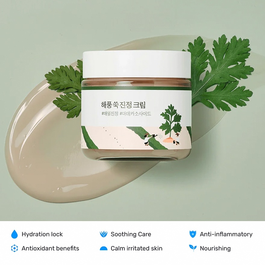 ROUND LAB Mugwort Calming Cream 80ml