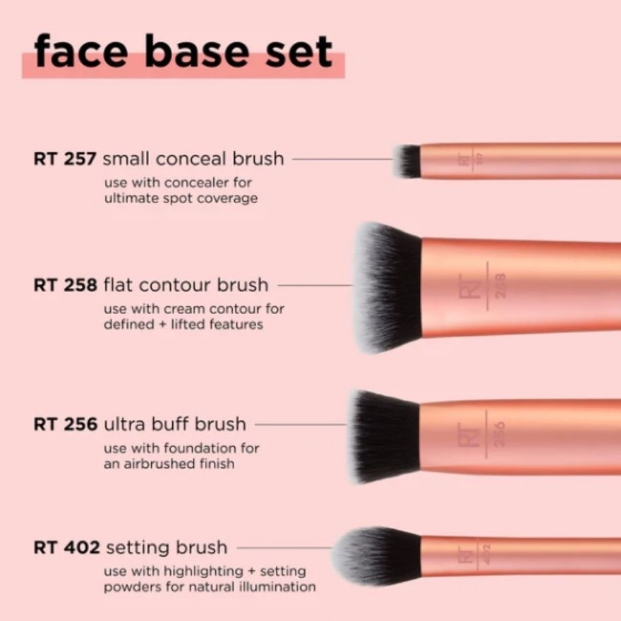 REAL TECHNIQUES Face Base Makeup Set