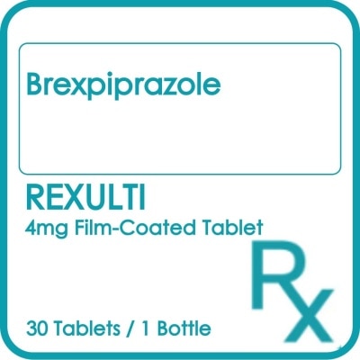 REXULTI REXULTI 4mg Film Coated Tablet 30s 1 Bottle [PRESCRIPTION REQUIRED]