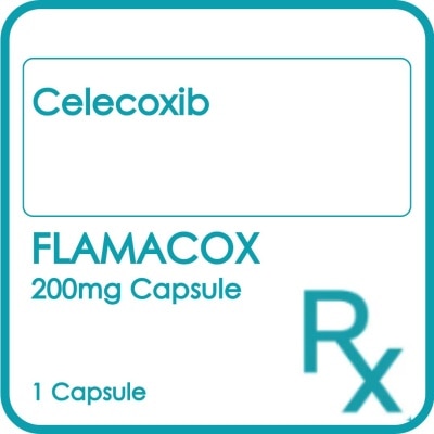 FLAMACOX FLAMACOX FLAMACOX Capsule 200mg Sold Per Piece [PRESCRIPTION REQUIRED]