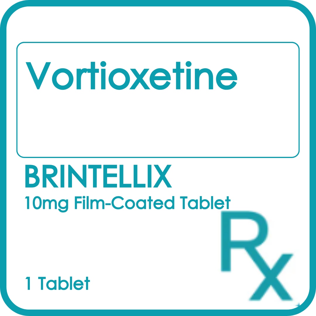 Vortioxetine 10mg 1 Film-Coated Tablet [PRESCRIPTION REQUIRED]