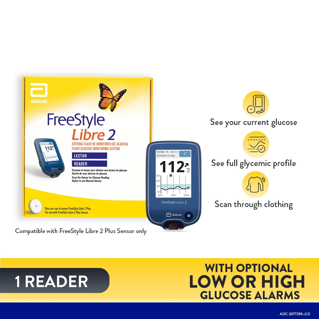 FREESTYLE Libre 2 Flash Glucose Monitoring (Reader)