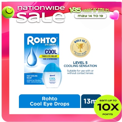 ROHTO - Cool Eye Drops 13ml