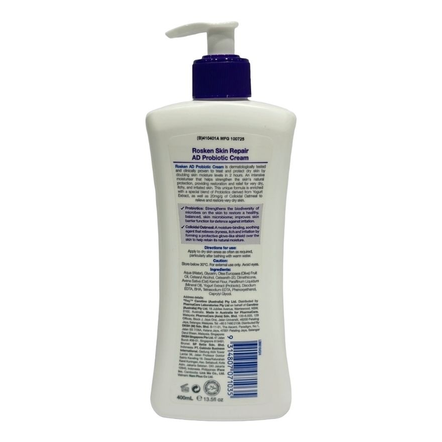 ROSKEN AD Probiotic Cream 400ml