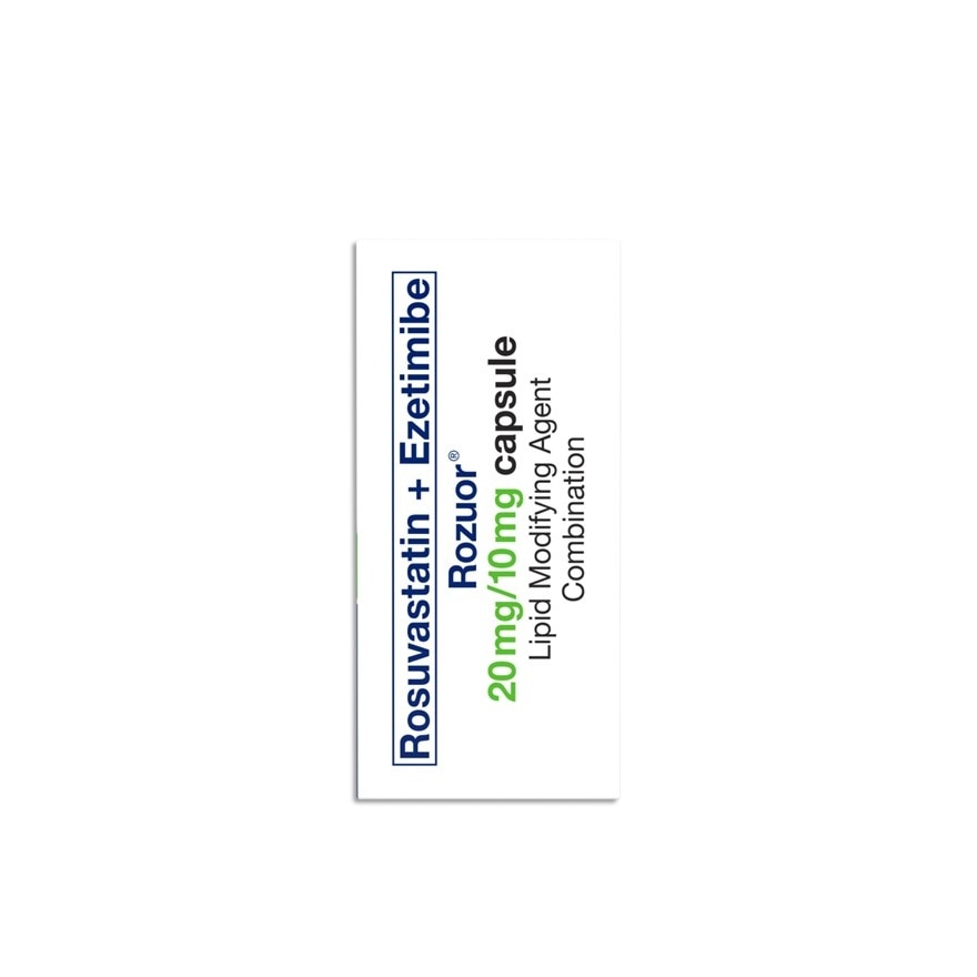 ROZUOR Rosuvastatin 20 mg + Ezetimibe 10 mg Sold Per Piece [PRESCRIPTION REQUIRED] image