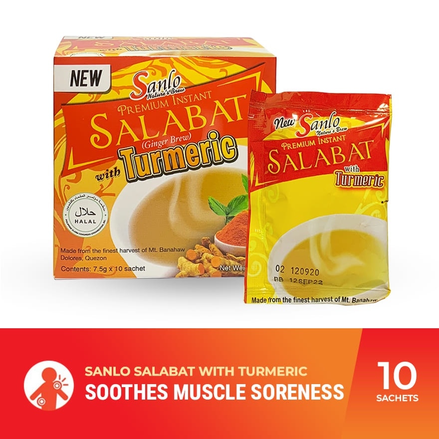 Salabat with Turmeric 7.5gx10 Sachets