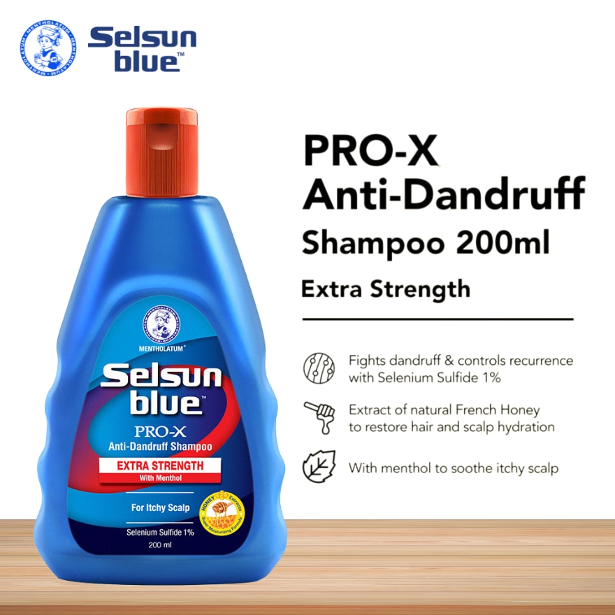 SELSUN BLUE Pro-X Extra Strength 200ml