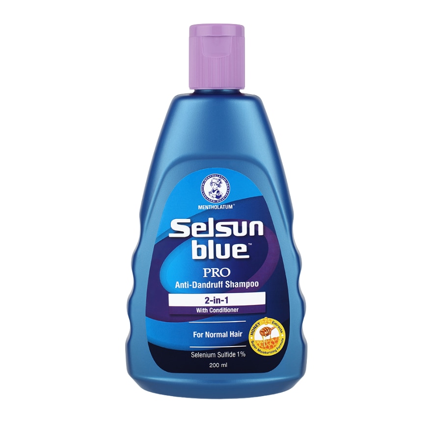 SELSUN BLUE PRO 2-IN-1 Anti Dandruff Shampoo 200ml