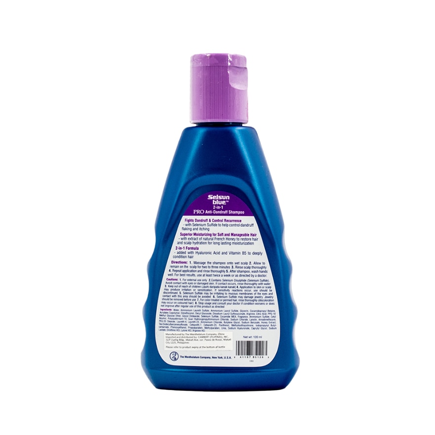 2-In-1 Dandruff Treatment Shampoo 120ml