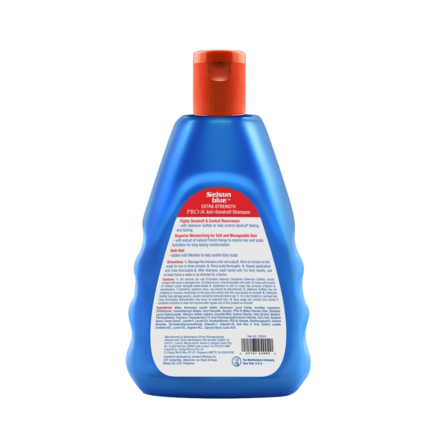 SELSUN BLUE Pro-X Extra Strength 200ml