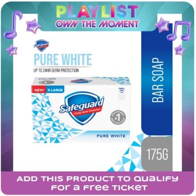 SAFEGUARD - SAFEGUARD SAFEGUARD Pure White Bar Soap 160g