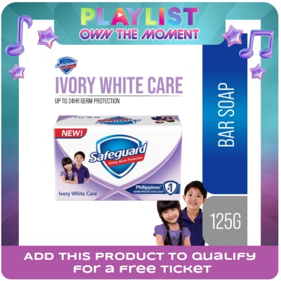 SAFEGUARD - SAFEGUARD Bar Soap Ivory White Care 125g x 1
