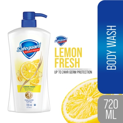 SAFEGUARD - SAFEGUARD SAFEGUARD Lemon Fresh Body Wash 720mL