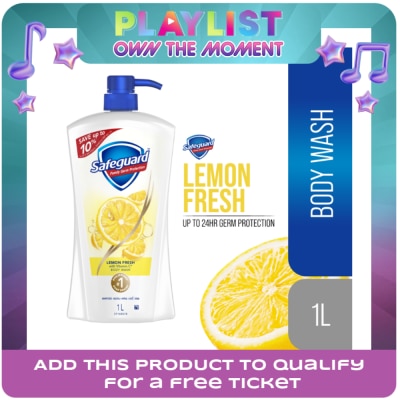 SAFEGUARD - SAFEGUARD SAFEGUARD Lemon Fresh Body Wash 1L