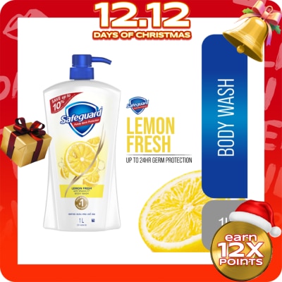 SAFEGUARD SAFEGUARD Lemon Fresh Body Wash 1L
