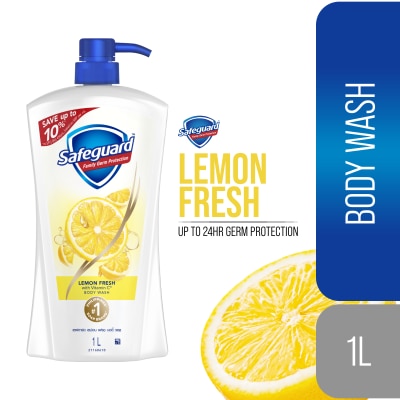 SAFEGUARD SAFEGUARD Lemon Fresh Body Wash 1L