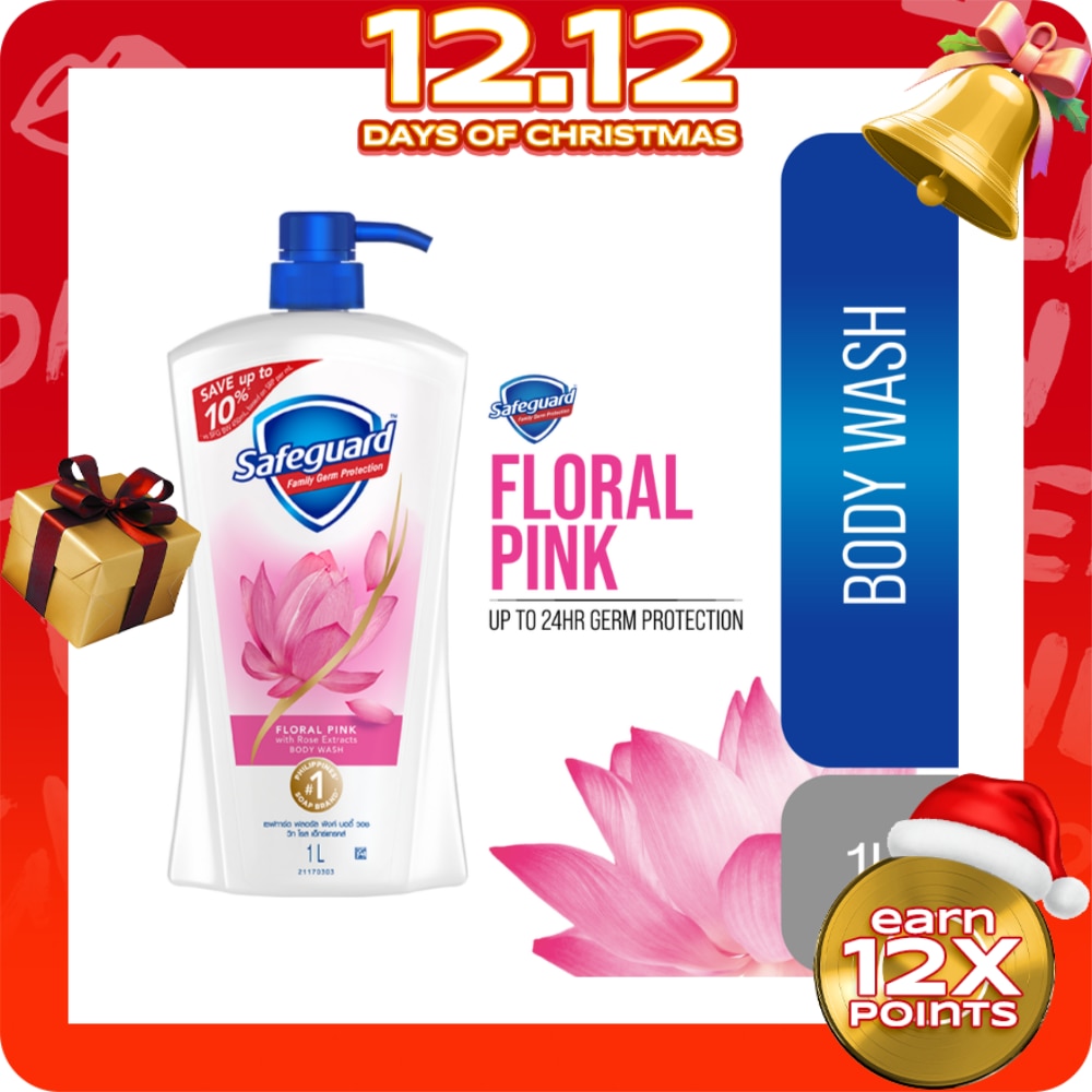 SAFEGUARD Bodywash Pink Aloe 1000ml