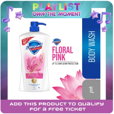 SAFEGUARD - SAFEGUARD SAFEGUARD Bodywash Pink Aloe 1000ml