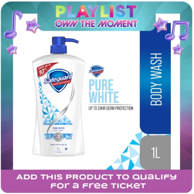 SAFEGUARD - SAFEGUARD SAFEGUARD Pure White Body Wash 1L