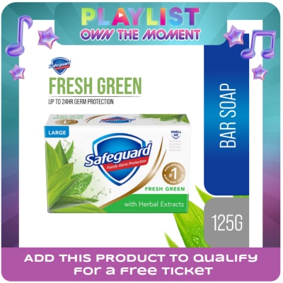 SAFEGUARD - SAFEGUARD Bar Soap Fresh Green with Herbal Extract 125g