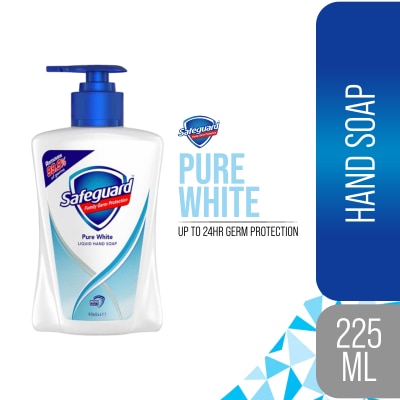 SAFEGUARD SAFEGUARD Pure White Liquid Hand Soap 225mL