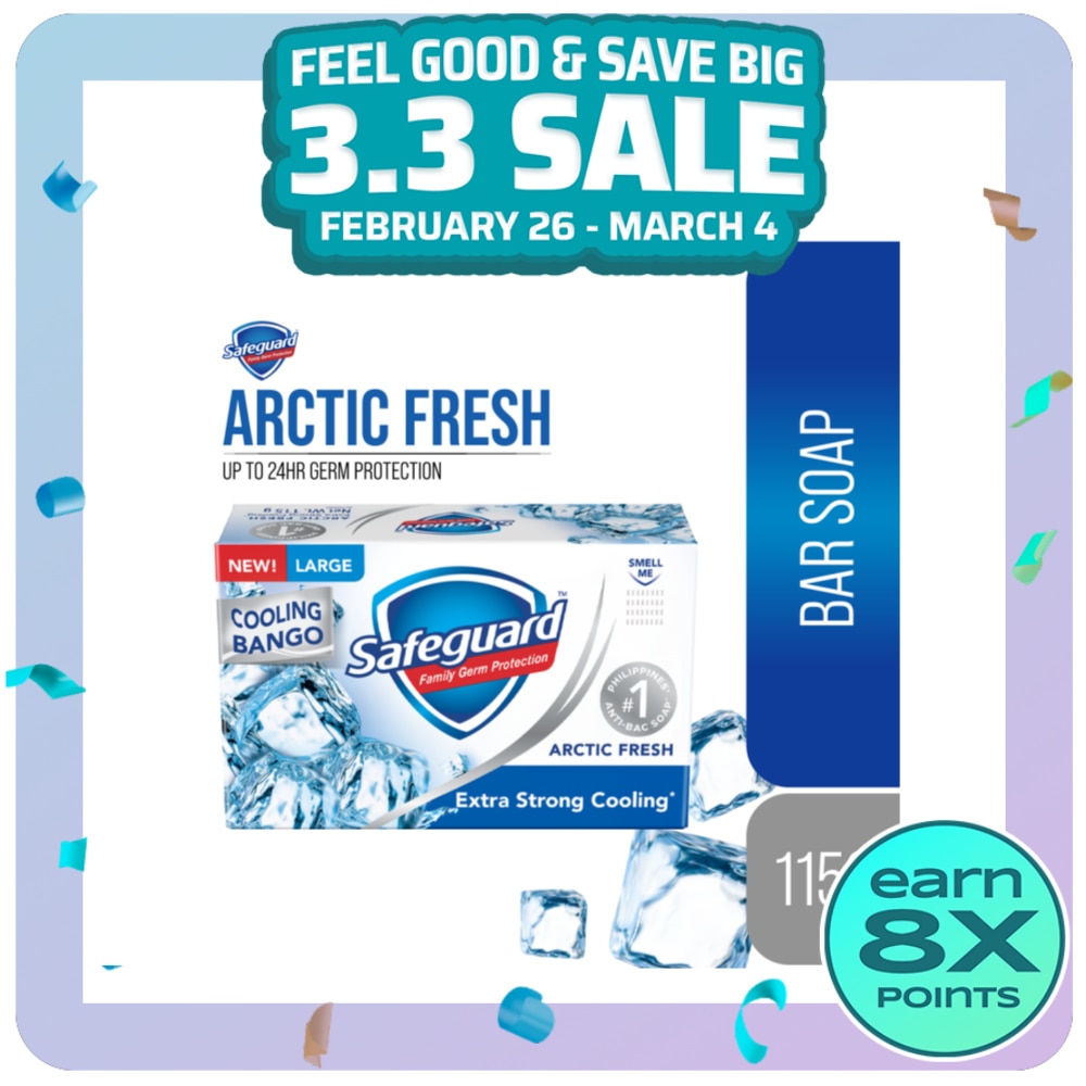 SAFEGUARD Bar Soap Arctic Fresh 115g x 1
