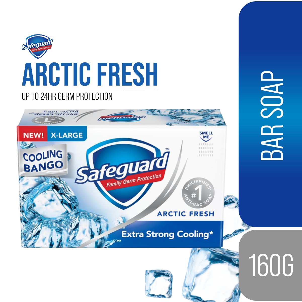 SAFEGUARD Bar Soap Artic Fresh 160g