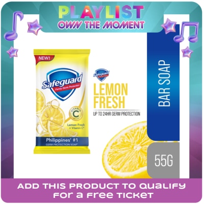 SAFEGUARD - SAFEGUARD Bar Soap Lemon Fresh 55g x 1